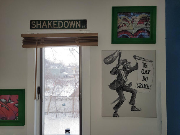 I decided to get some new bathroom decor