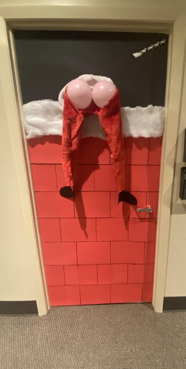 I decorated my door at work