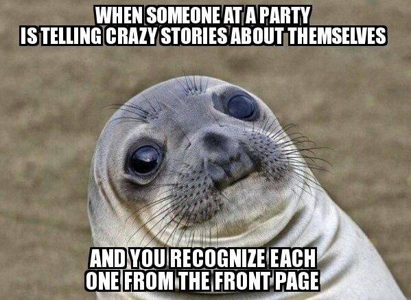 I definitely should have called him out