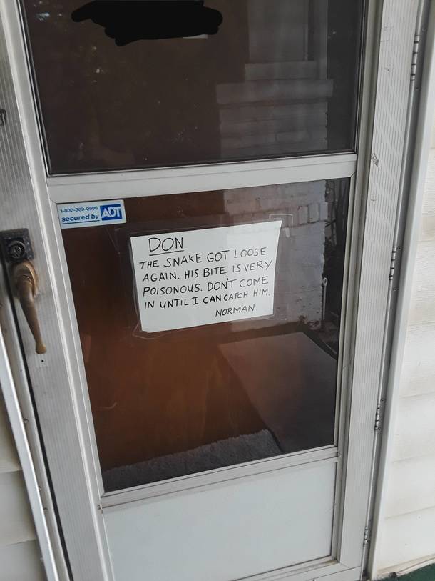 I deliver packages for Amazon and came across this high tech security system