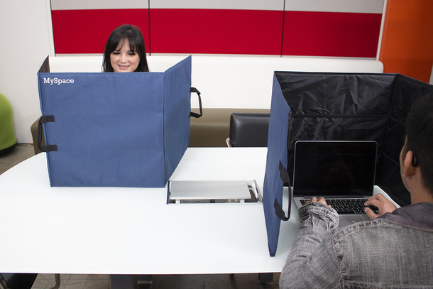 I designed a personal space device and I called it MySpace