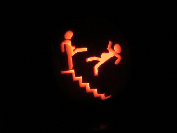 I did not win the company pumpkin carving contest