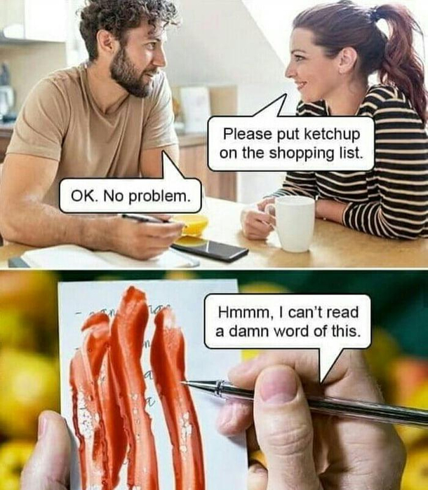 I did what you told me to