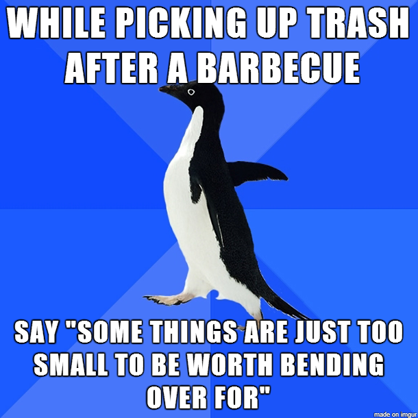 I didnt understand why everyone started laughing