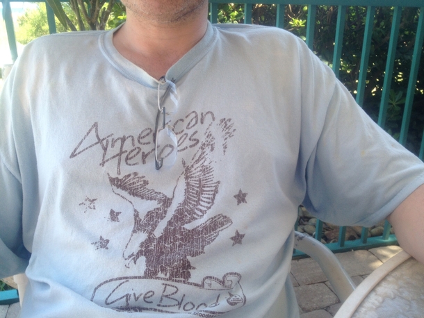 I didnt understand why my wife was laughing at my shirt