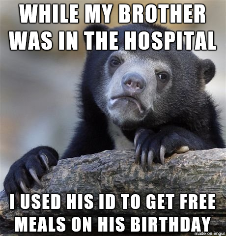 I didnt want them to go to waste