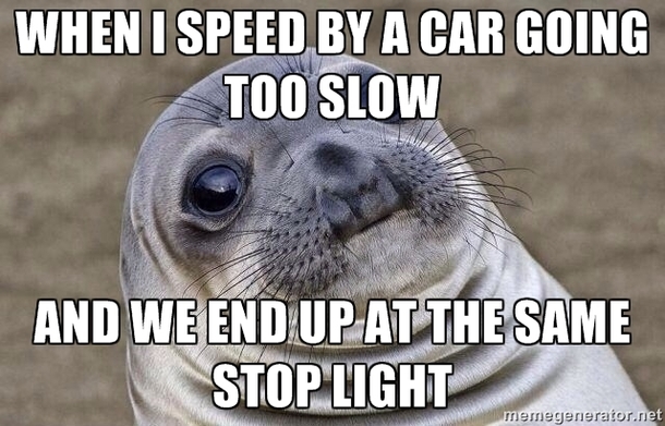 I do my best to avoid eye contact