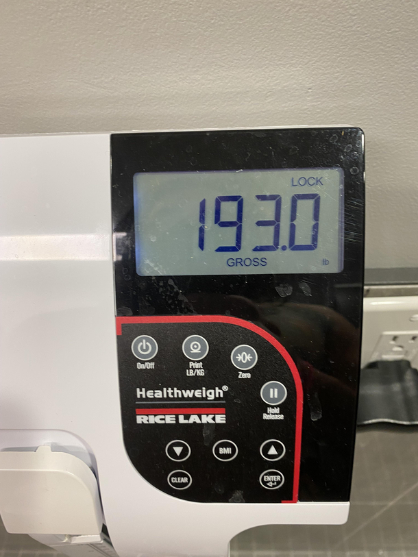 I dont appreciate my gyms scale insulting me
