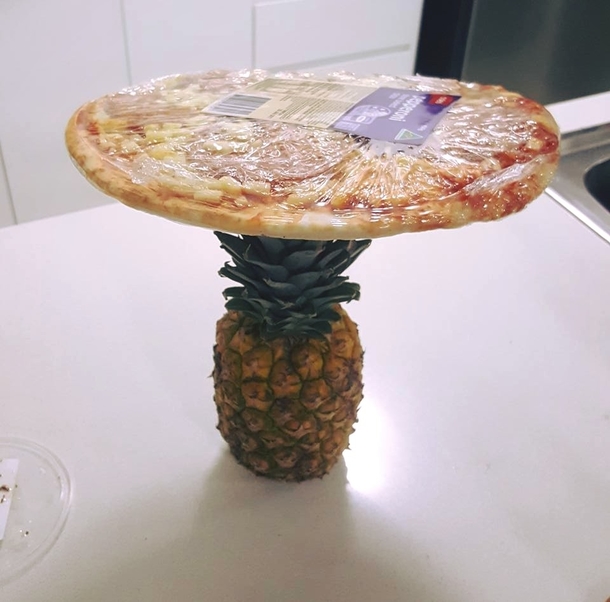 I dont care what people say pizza does not belong on pineapple