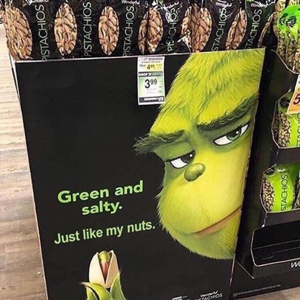 I dont feel comfortable eating pistachios anymore