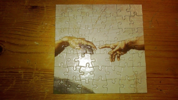 I dont mean to brag but I just put a puzzle together in one day and the box said - years