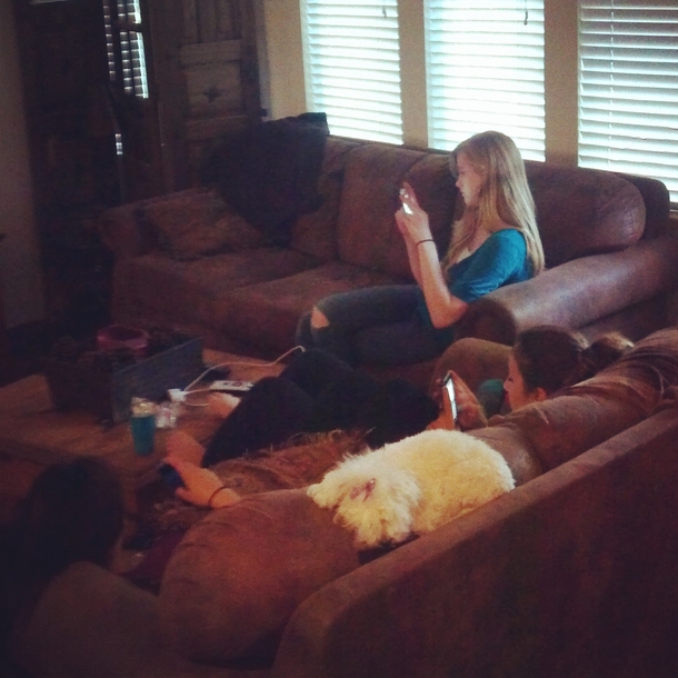 I dont see why my sister even brings her friends over