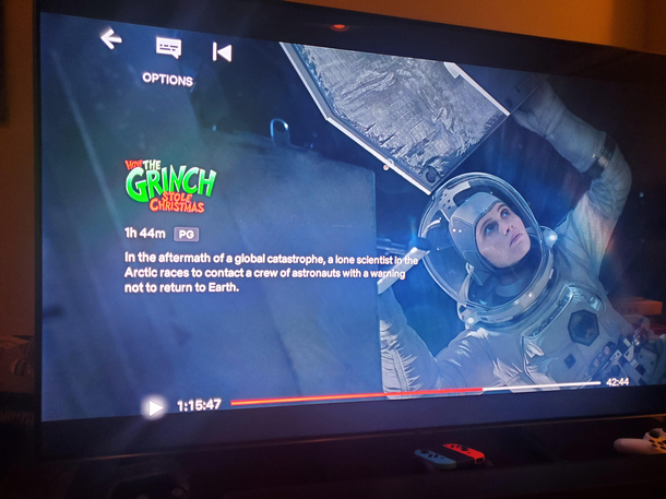 I dont think Im watching the right movie