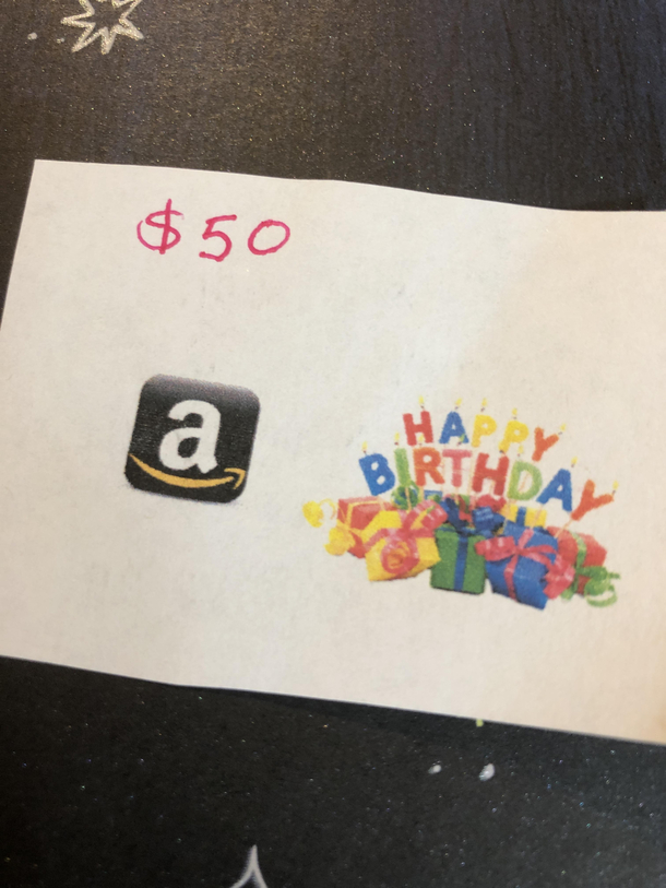 I dont think my grandma knows how gift cards work