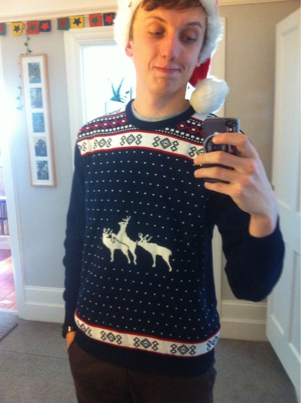 I dont think my mum paid attention to the jumper she got me for Xmas