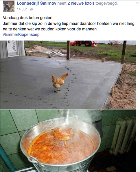 I dont think the text needs translation