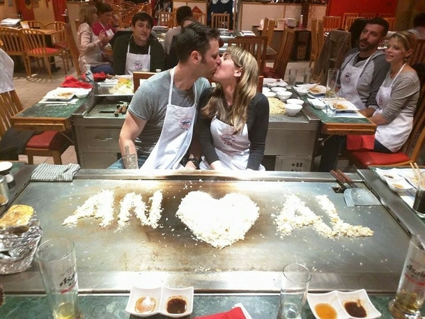 I dont think they thought out this engagement photo