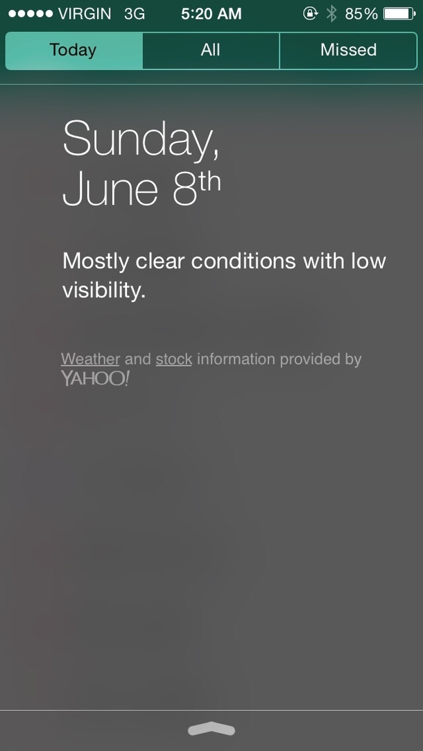 I dont think you understand how this works yahoo weather