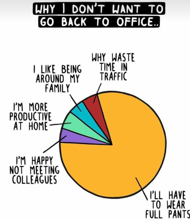 I dont want to go back to office