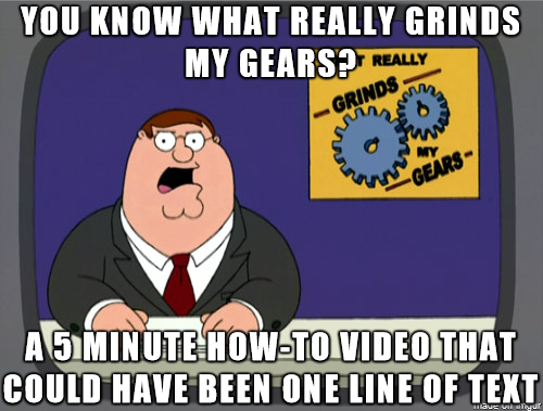 I dont want to hear about your whole day and  minutes of unrelated details just to tell me one small thing I could read in  seconds