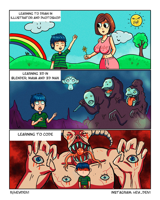I Draw comics about my life 