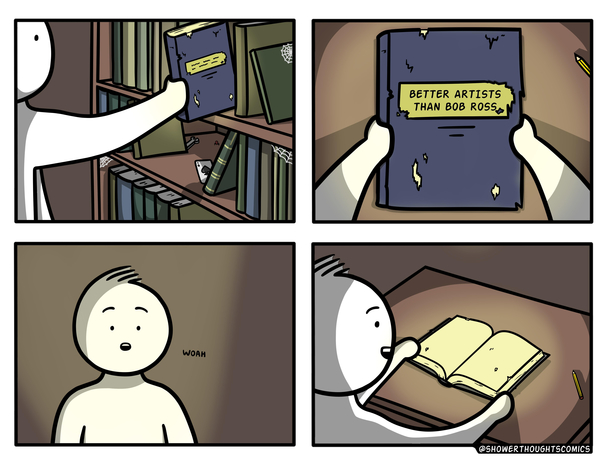 Комикс про книги