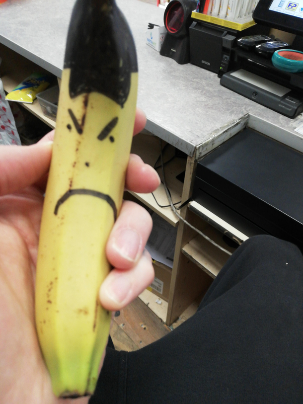 I drew my Co worker on a good day