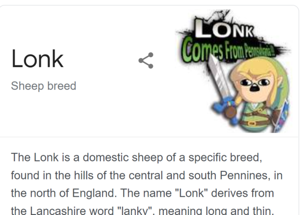 I dunno lonk doesnt look like a sheep to me