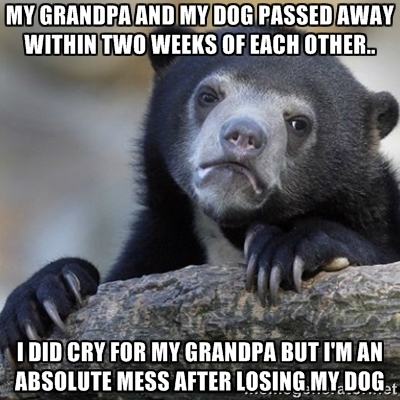 I feel awful that its not the other way around