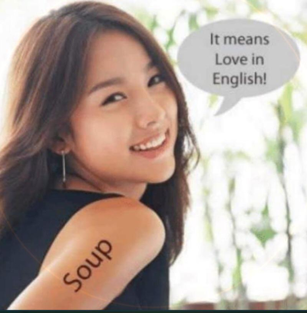 I feel like Americans are the biggest victims of bad tattoos