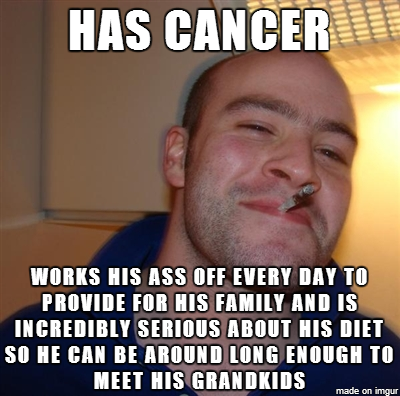 I feel like I take him for granted sometimes but this is my good guy dad