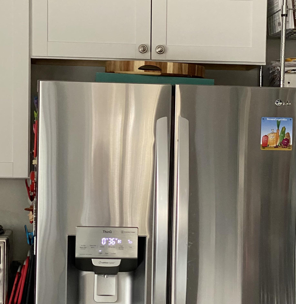 I feel like the kitchen is reacting to the amount of cookies Ive eaten this holiday