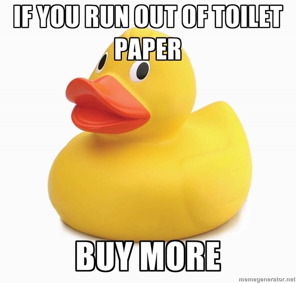 I feel like there have been a lot of obvious advice from the mallard recently