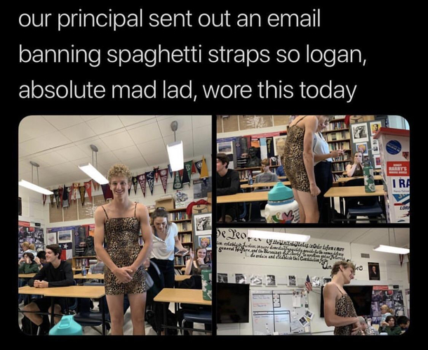 I feel obligated to post this because it happened at my school