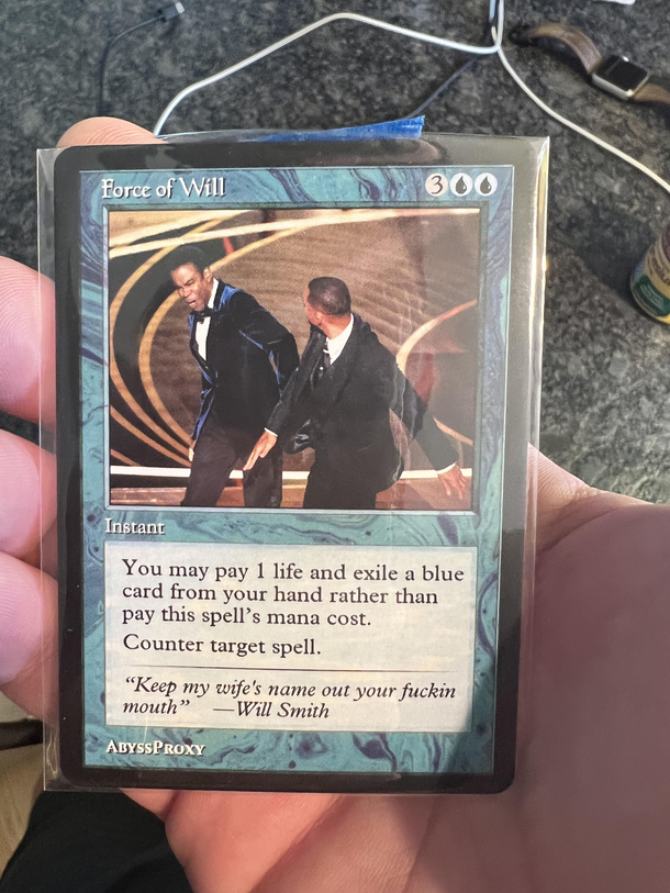 I finally received my new Magic card in the mail today