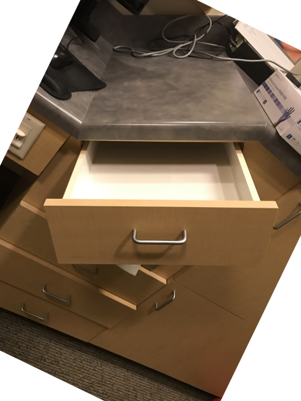 I fixed that drawer for you