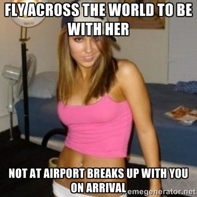 I flew  miles after waiting patiently for  months