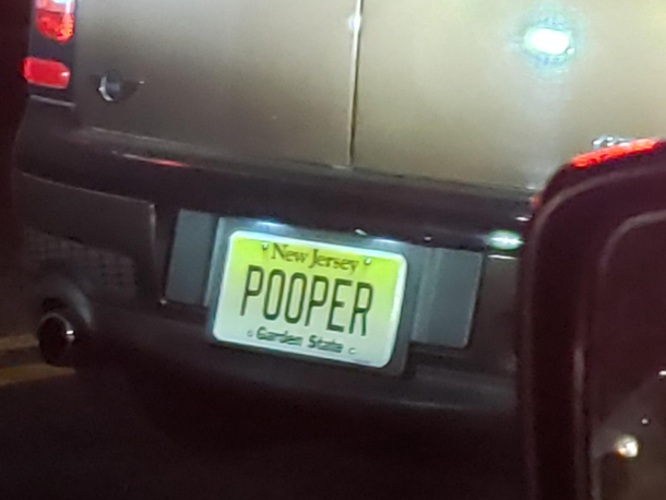 I followed the car for almost a mile to get this picture