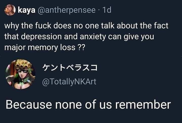 I forgot to remember forgetting