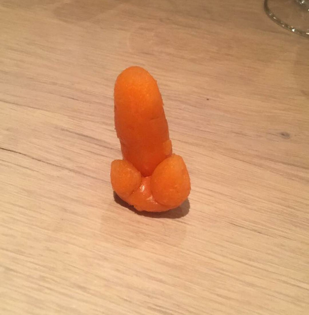 I found a familiar looking carrot