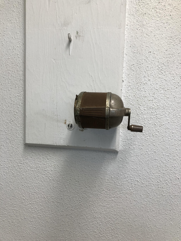 I Found a Fossil at Work Today