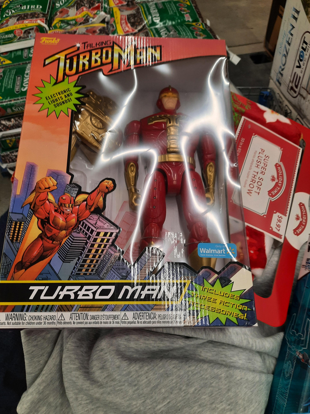 I FOUND DA TURBO MAN ON CHRISTMAS EVE GET IN DA SHOPPING CART