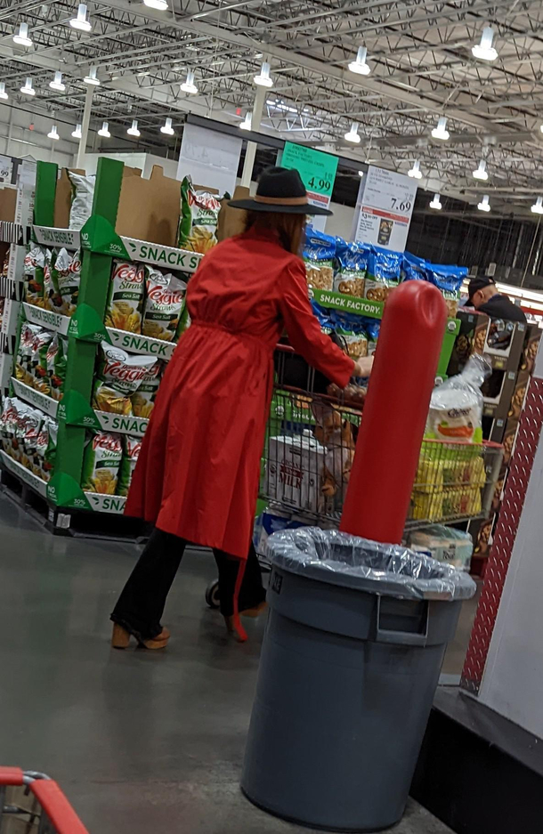 I found her