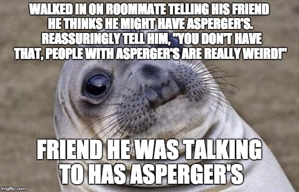 I found out within seconds