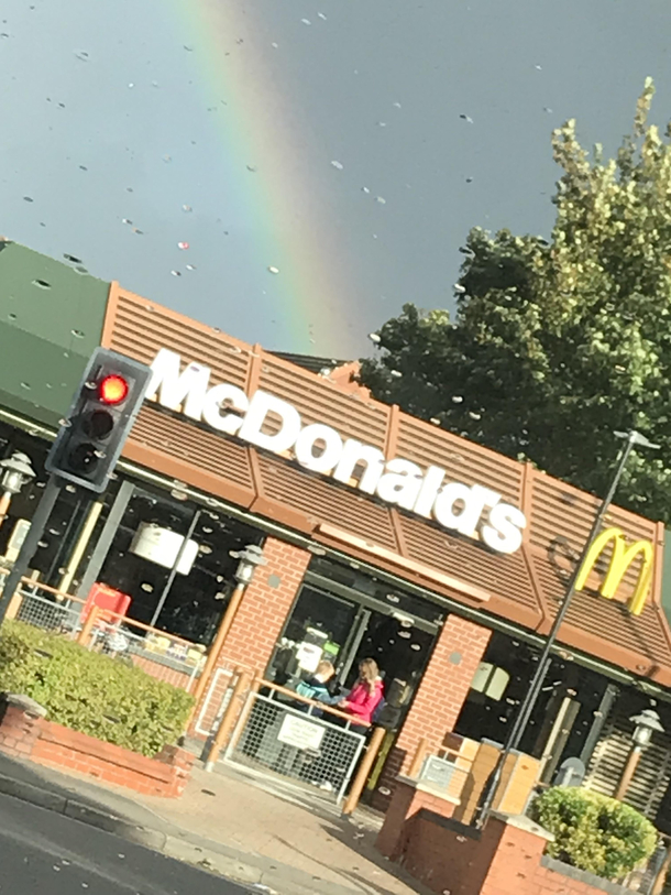 I found the gold at the end of the rainbow 