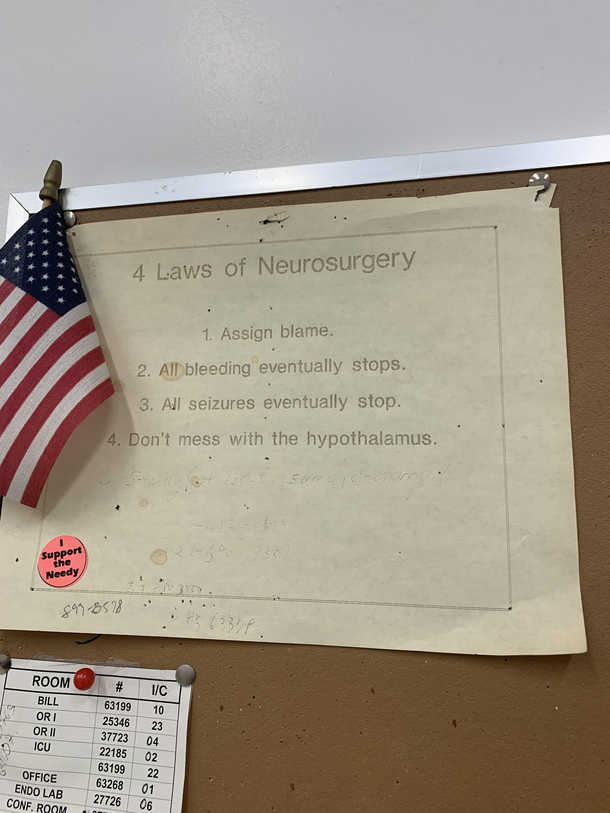 I found this in the hospital I work at