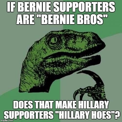 I generally hate the word ho but had this thought