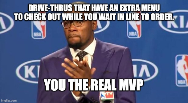 I get flustered ordering food