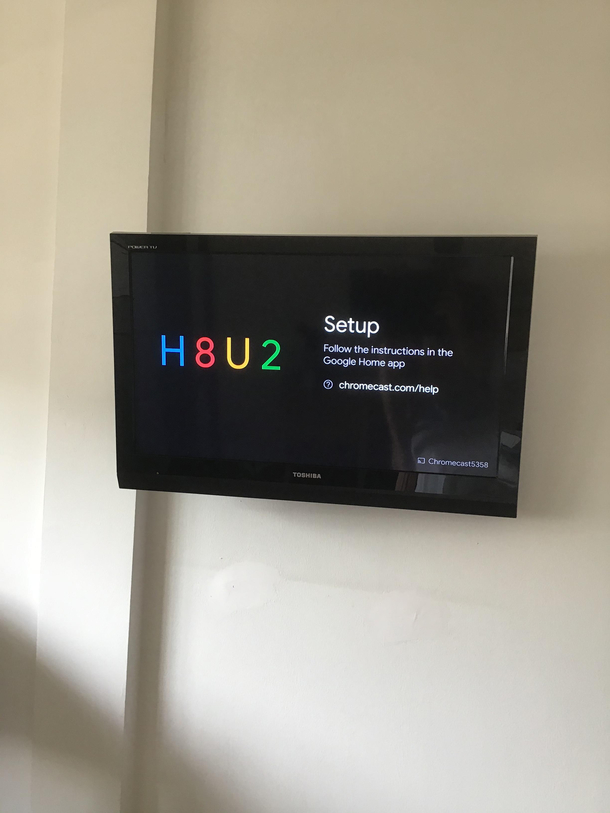 I get the impression that my new google chromecast doesnt like me