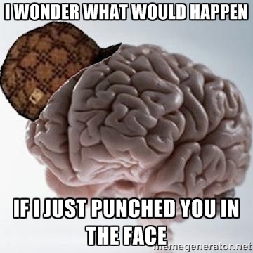 I get this when ever Im talking to someone important or elderly